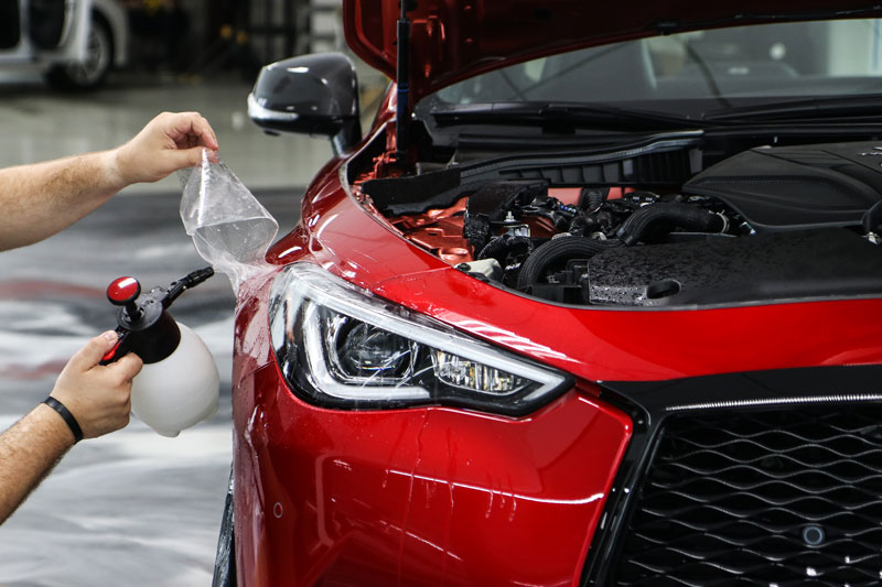 Качество установки защитной плёнки